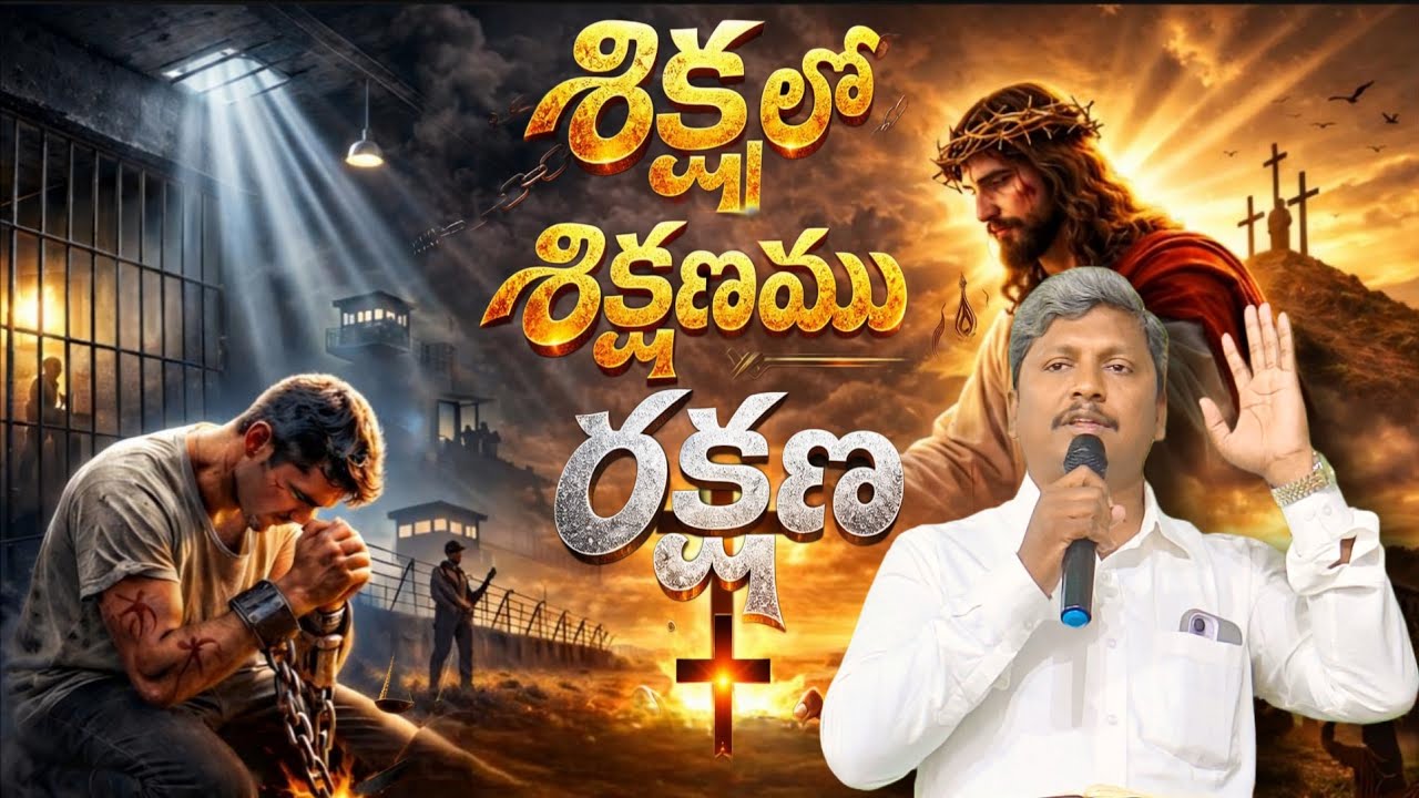 శిక్షలో శిక్షణము రక్షణ || In Punishment There Is Discipline, In Discipline There Is Salvation PART-1