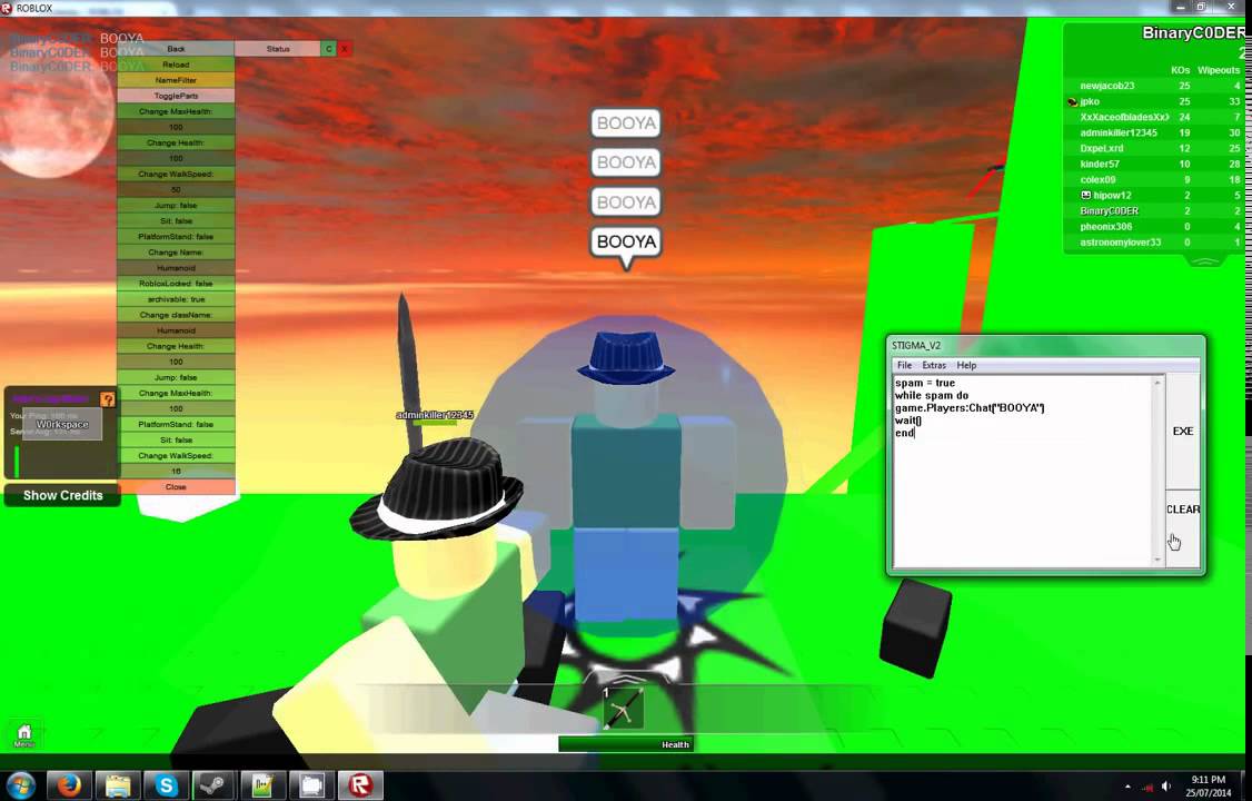 Working January 2015 Roblox Stigma V2 Exploit Download - roblox exploit download 2016