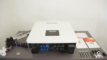 Unpacking - SOLAX X3 HYBRID inverter (ENG)