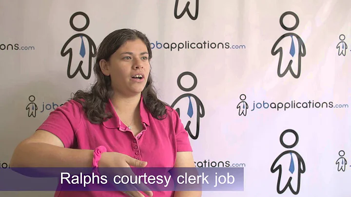Ralphs Interview - Courtesy Clerk
