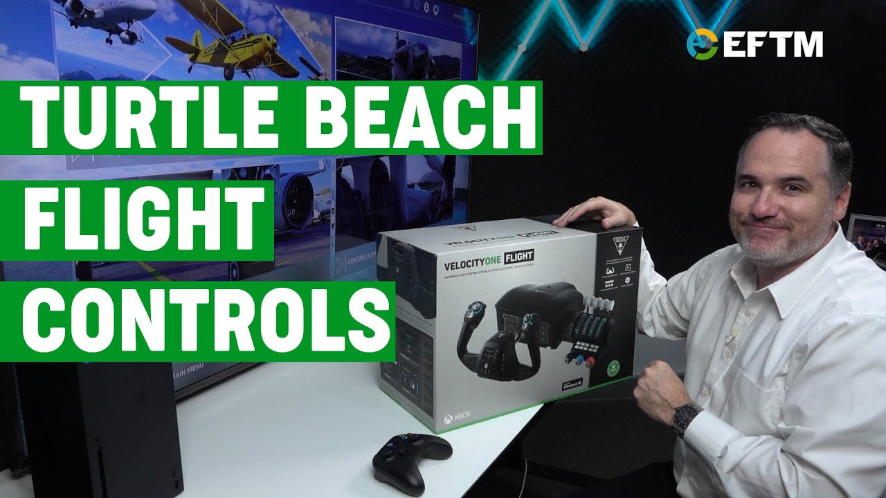 Turtle Beach Velocity One Flight Controls For Microsoft Flight Sim Xbox