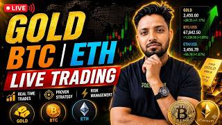 🔴 Live Trading | Gold (XAUUSD) | BTC & ETH Analysis | 20-05-2026