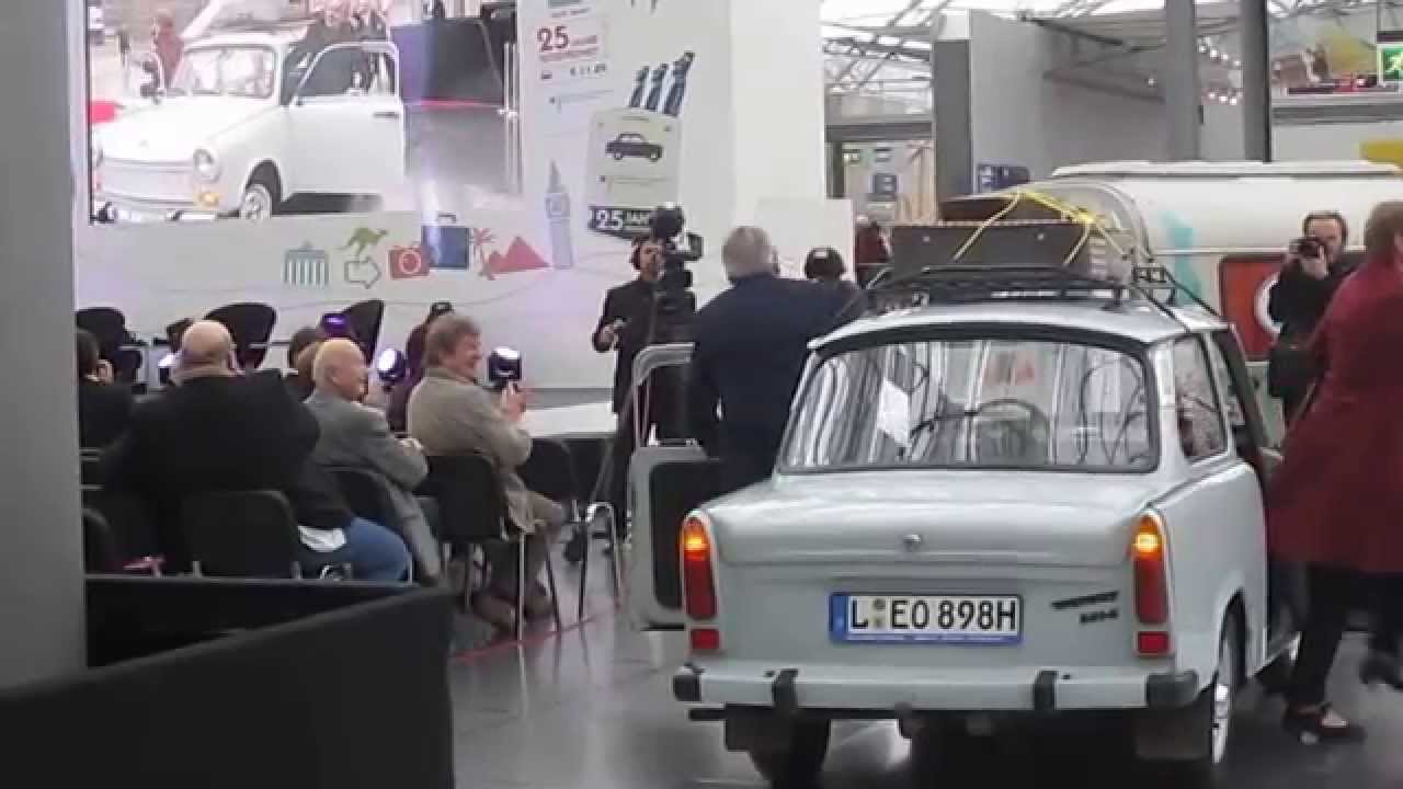 Eröffnung T&C 2014 - Wolfgang Stumph fährt Trabi