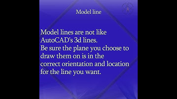 Difference between Detail line and Model line in REVIT