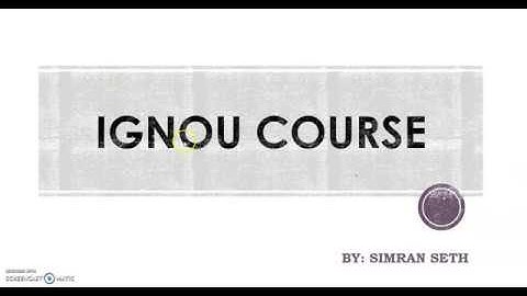 Introduction to IGNOU M.Com Course