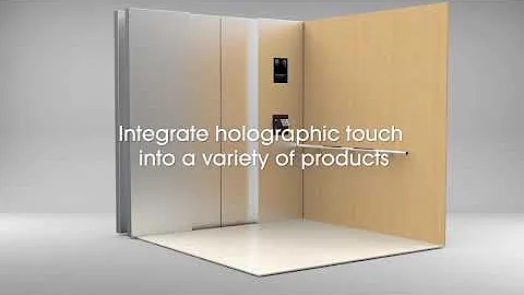 Holographic touch for contactless interactions