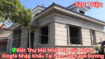 Diễn Nhôm Kính Ký Hợp đồng Cửa Nhôm Xingfa Nhập Khẩu Tem đỏ quảng đông | Biệt Thự Mái Nhật quá chất