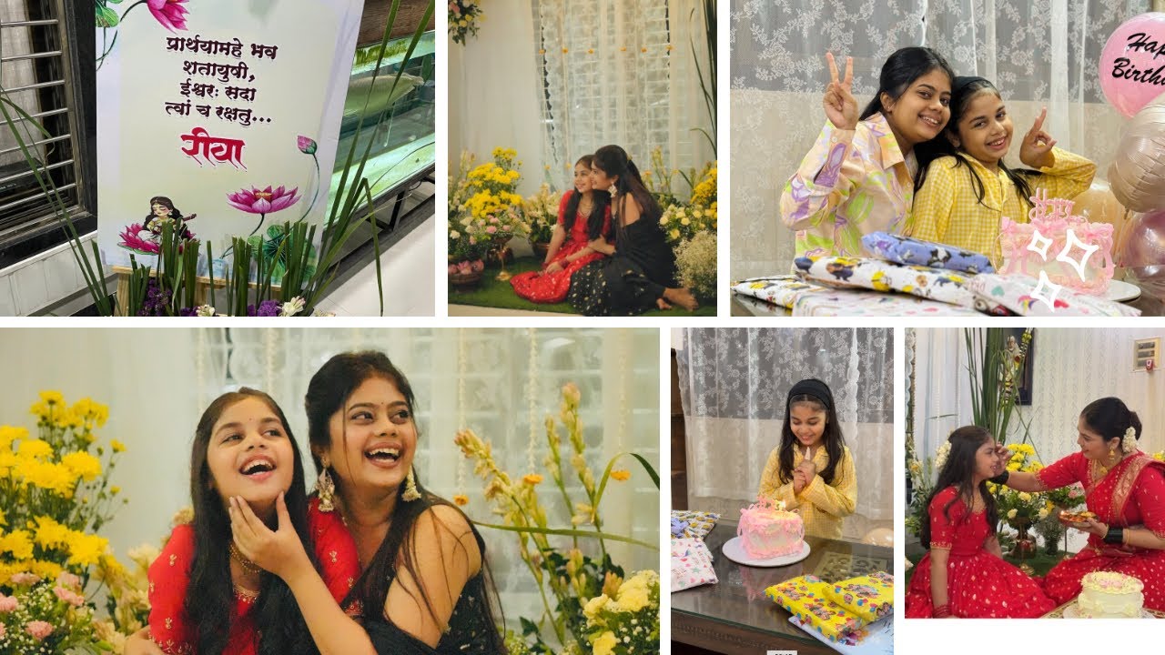   Traditions, love & laughter – a special day to remember 💖🎉@RivaPatilOfficial 🎂