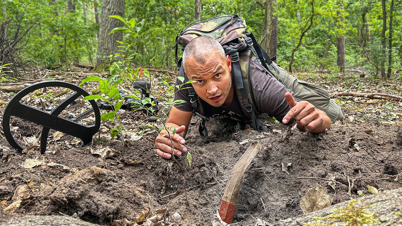 SCHARFE BOMBE mit Metalldetektor im Wald gefunden! 💥