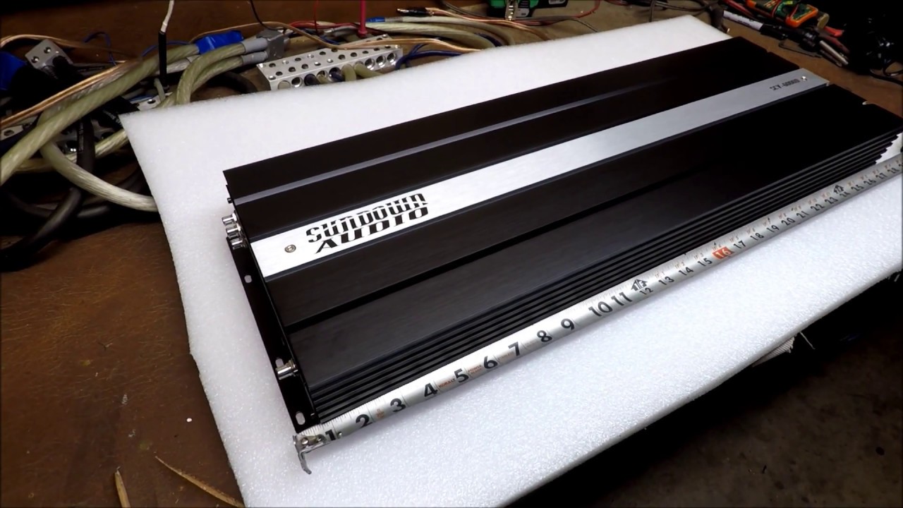 SCV-6000d Amp Dyno at Sundown Audio
