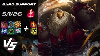 SUPPORT Bard vs Fiddlesticks - NA Grandmaster Patch 25.S1.8