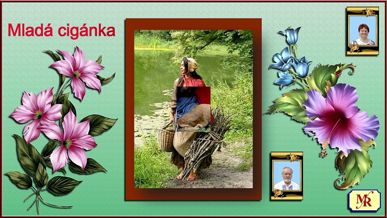 Mladá cigánka