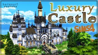 The sims4 speed build :) Luxury castle / 심즈4 건축 럭셔리 캐슬 /성 / 대저택 / 궁전 건축 / 배포/ 집짓기 / screenshot 4
