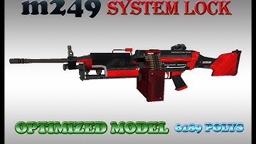 CS:GO M249 SYSTEM LOCK