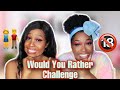 WOULD YOU RATHER CHALLENGE | RELATIONSHIP EDITION🔞 *spicy* ft FAFA || Just Siphosami