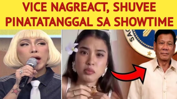 VICE GANDA NAGREACT! SHUVEE PINATATANGGAL SA SHOWTIME?! - YouTube