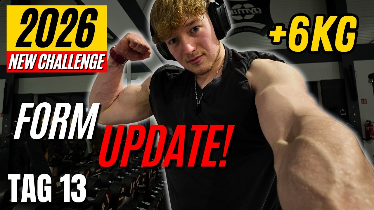30 TAGE MAXIMALE HYPERTROPHIE | FORM UPDATE | TAG 13