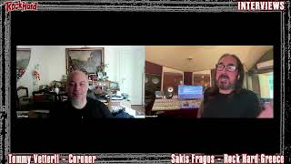 Rock Hard Greece interview with Coroner (Tommy Vetterli)