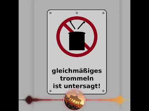 🥁Das gleichmäßige trommeln ist untersagt 🥁