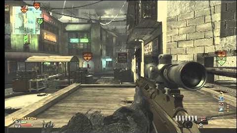 MW3 Domination msr M.O.A.B