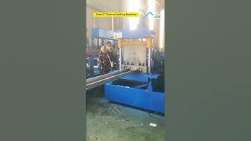 Steel channel roll forming machine|c purlin forming machine with punching system|c shape purline