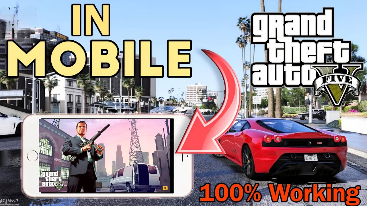 Unbelievable: GTA 5 on Mobile - Step-by-Step Guide Revealed!"#gta #gta5 #gta5inmobile