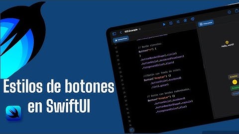 Como crear botones en SwiftUI desde iPad en español #swift  #swiftui #xcode