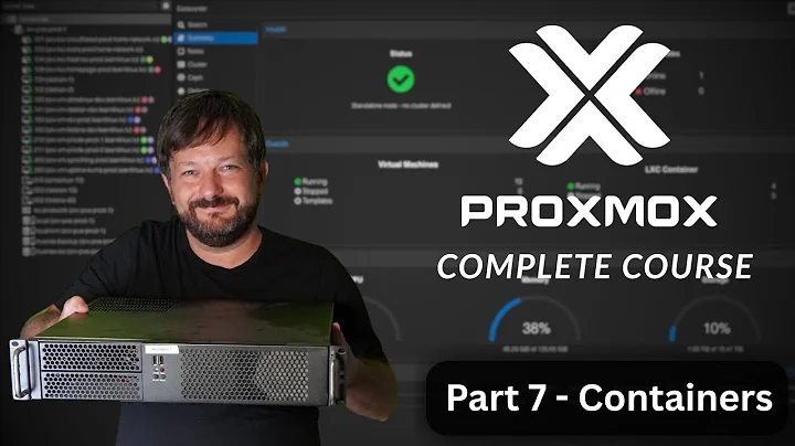 Proxmox VE Made Easy – Complete Training Series (Part 7 - Building Containers)