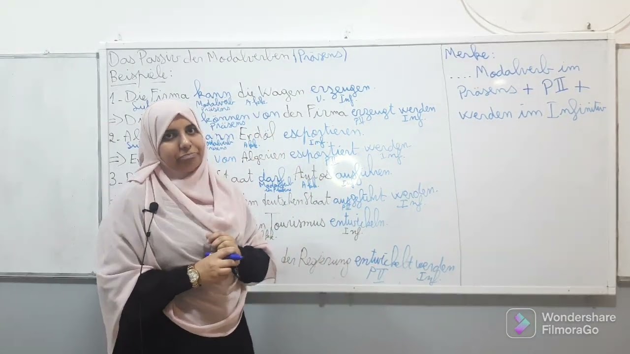 Das Passiv der Modalverben