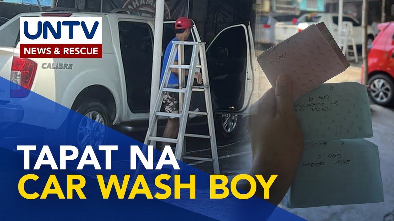 P40 000 Na Naiwan Sa Sasakyan Isinauli Ng Car Wash Boy Something car-wash-boy-titaauofficial275-lynmartinez2565-zhekuletz09tv-youtube