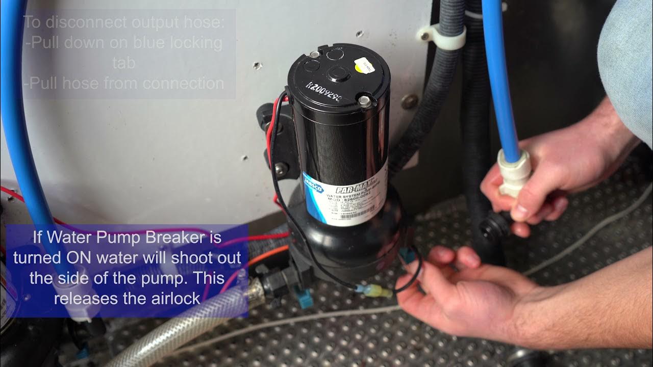 Water Pump Airlock Procedure YouTube