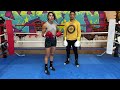 Boxing technique for 1-2 PUNCH COMBINATION (footwork, range, level, exits, variations, exercise)