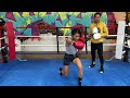 Boxing technique for 1-2 PUNCH COMBINATION (footwork, range, level, exits, variations, exercise)