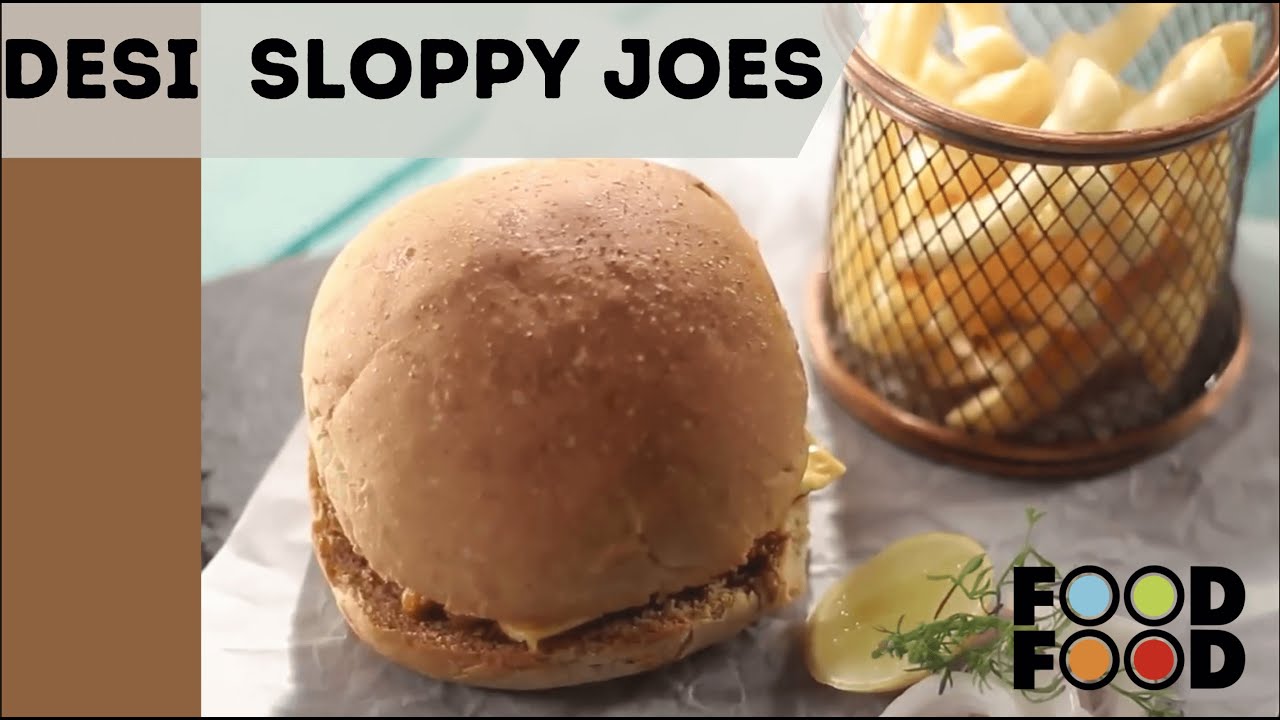 Desi Sloppy Joes | देसी स्लॉपी जोस| FoodFood