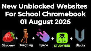 New Mystery Unblocker Websites Links - Unblocked Websites For School Chromebook 2026 new