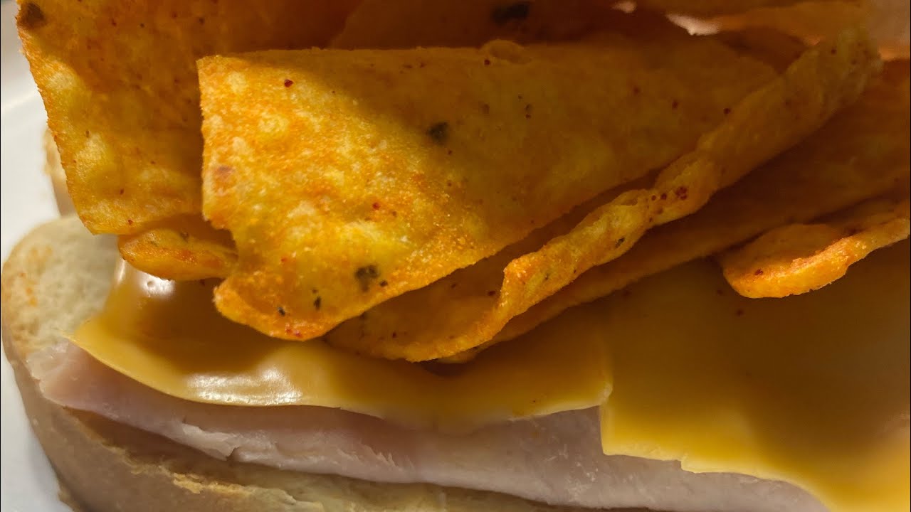 Turkey sandwich with Doritos🔥 YouTube