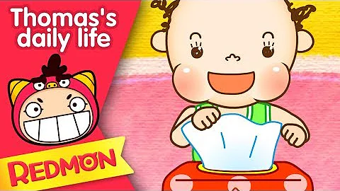 Don't play with tissues - Thomas's daily life [RED...