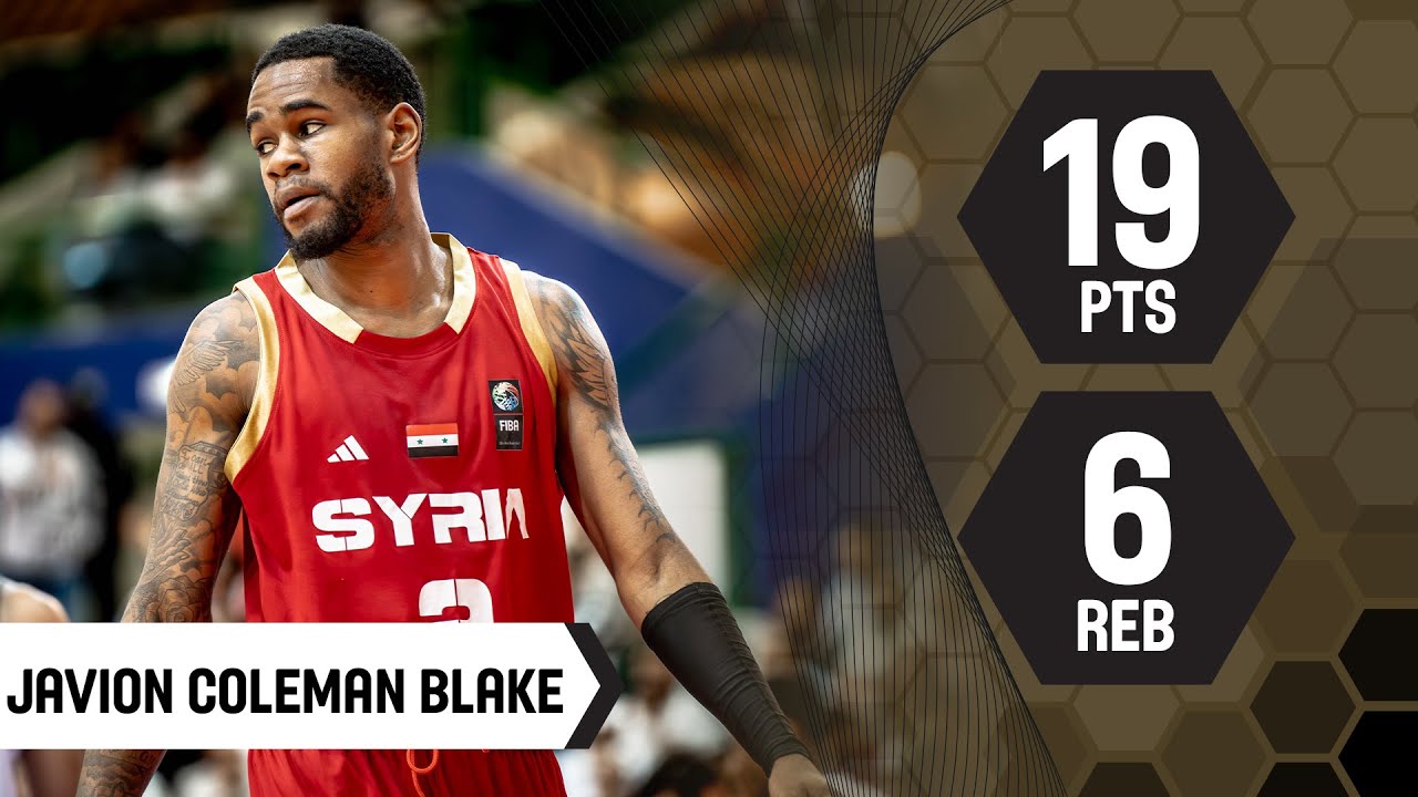 Javion Coleman Blake (19 PTS) | Top Performer | UAE vs SYR