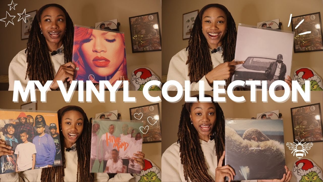 VINYL COLLECTION HAUL🤎 | r&b, neo-soul, beyoncé, & more! - YouTube