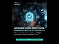 Verifiable digital certificates