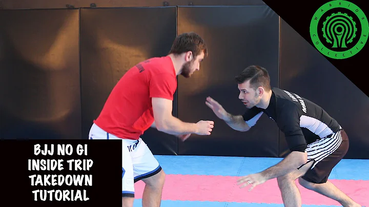 BJJ No Gi Inside Trip Takedown Tutorial