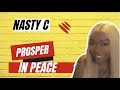 American reacts to Nasty C feat. Benny the Butcher - Prosper in Peace (VISUALIZER)