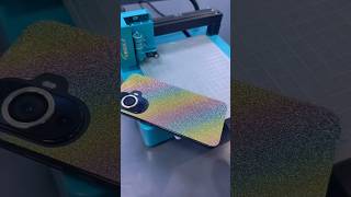 How to cut back sticker for mobile Tuoli cutting machine #backskin
