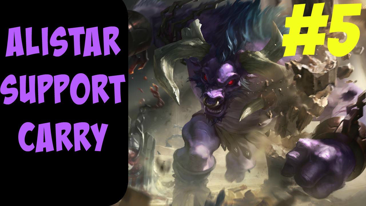 lets play a little game How to Carry as Alistar #5 -- Only Support to Diamond Series -- League of Legends