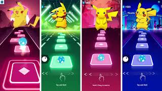 Pikachu vs Pikachu vs Pikachu vs Pikachu   Tiles Hop EDM Rush