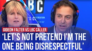 LBC caller defends Met's treatment of Jewish campaigner Gideon Falter