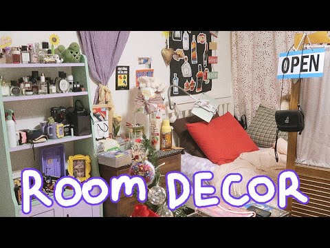 방꾸미기VLOG🤹🏻‍♀️부모님과 함께 사는 집에서 내 방 쇼룸 만들기^__^..🏡 (ft.파티션&amp;amp;가성비가구추천/벽에 패브릭 고정하기 꿀팁)