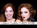 Great Gatsby FAUX BOB  ||  1920's Inspired Hair!