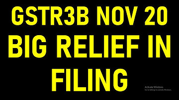 BIG RELIEF IN GSTR3B ITC CLAIM FOR NOVEMBER 20|GSTR3B NEW FILING PROCESS WITH RULE 36(4)