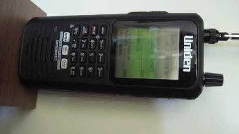 Uniden UBCD3600XLT BCD436HP DMR NXDN Radio Scanner in Replay Mode Part1
